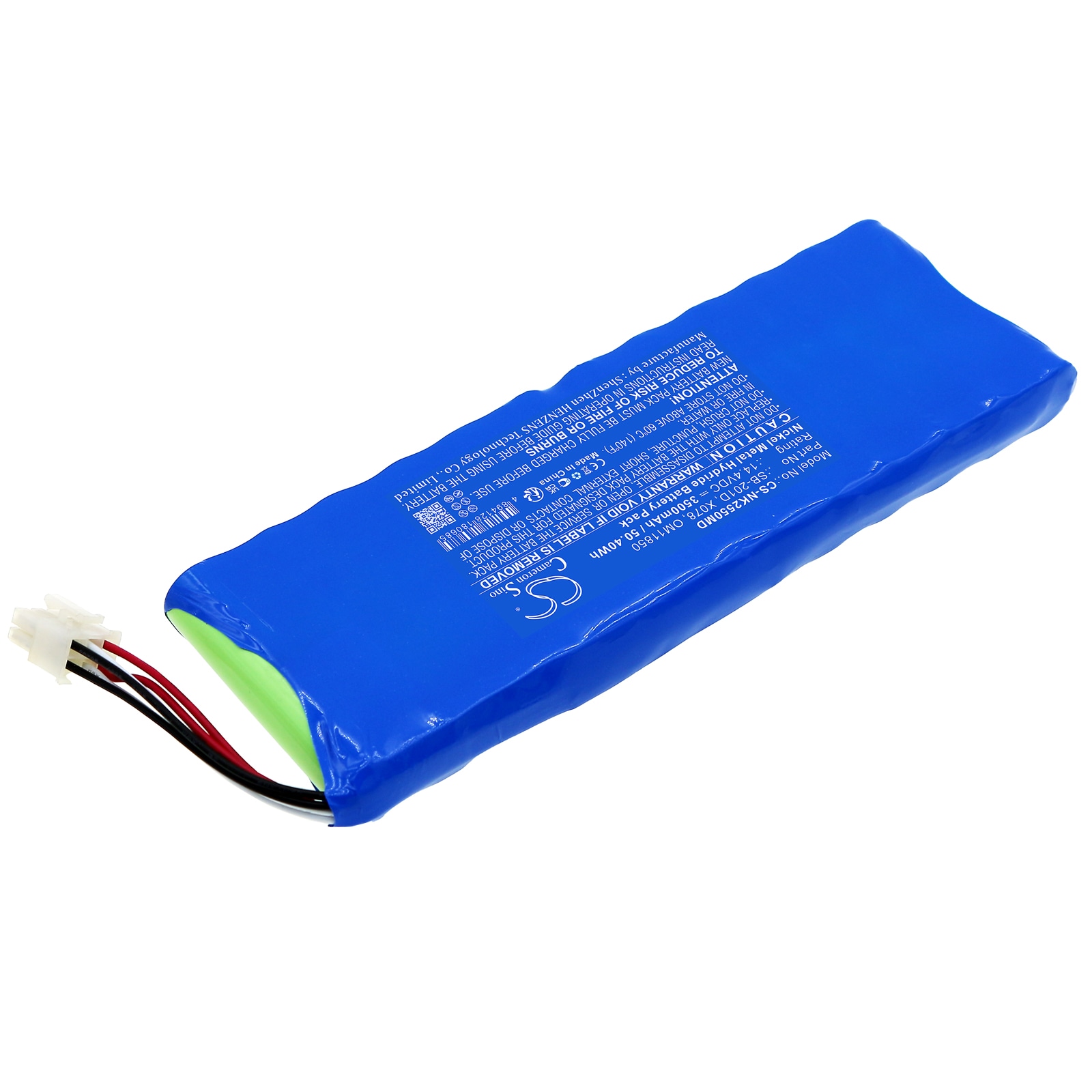 Batteri for medisinsk for Nihon Kohden Cardiofax G EKG-2550-monitor