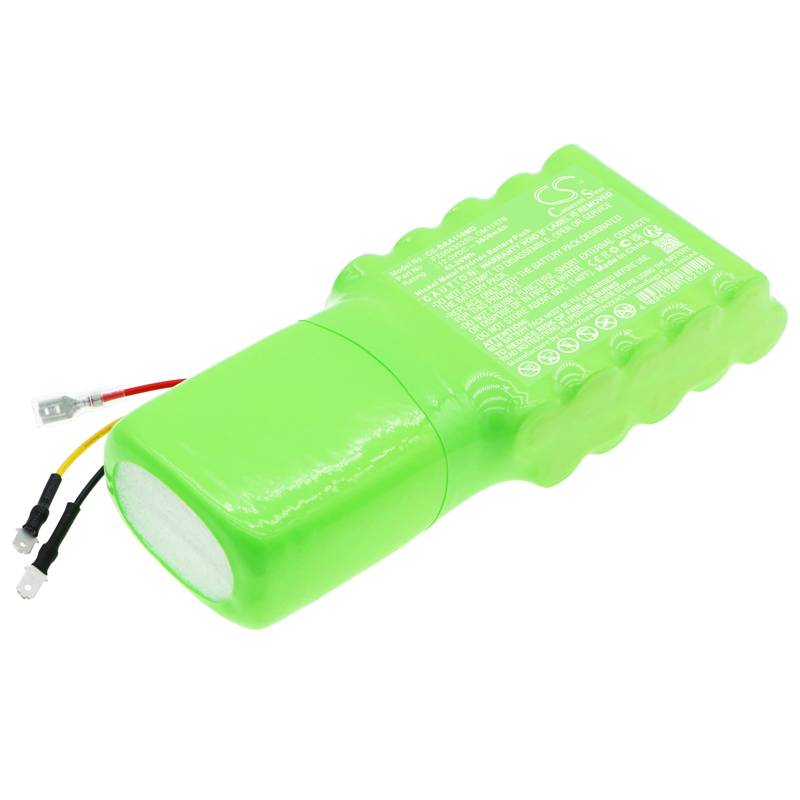 Batteri for medisinsk bruk for B.Braun Outlook 100ES Safety Infusion og andre.
