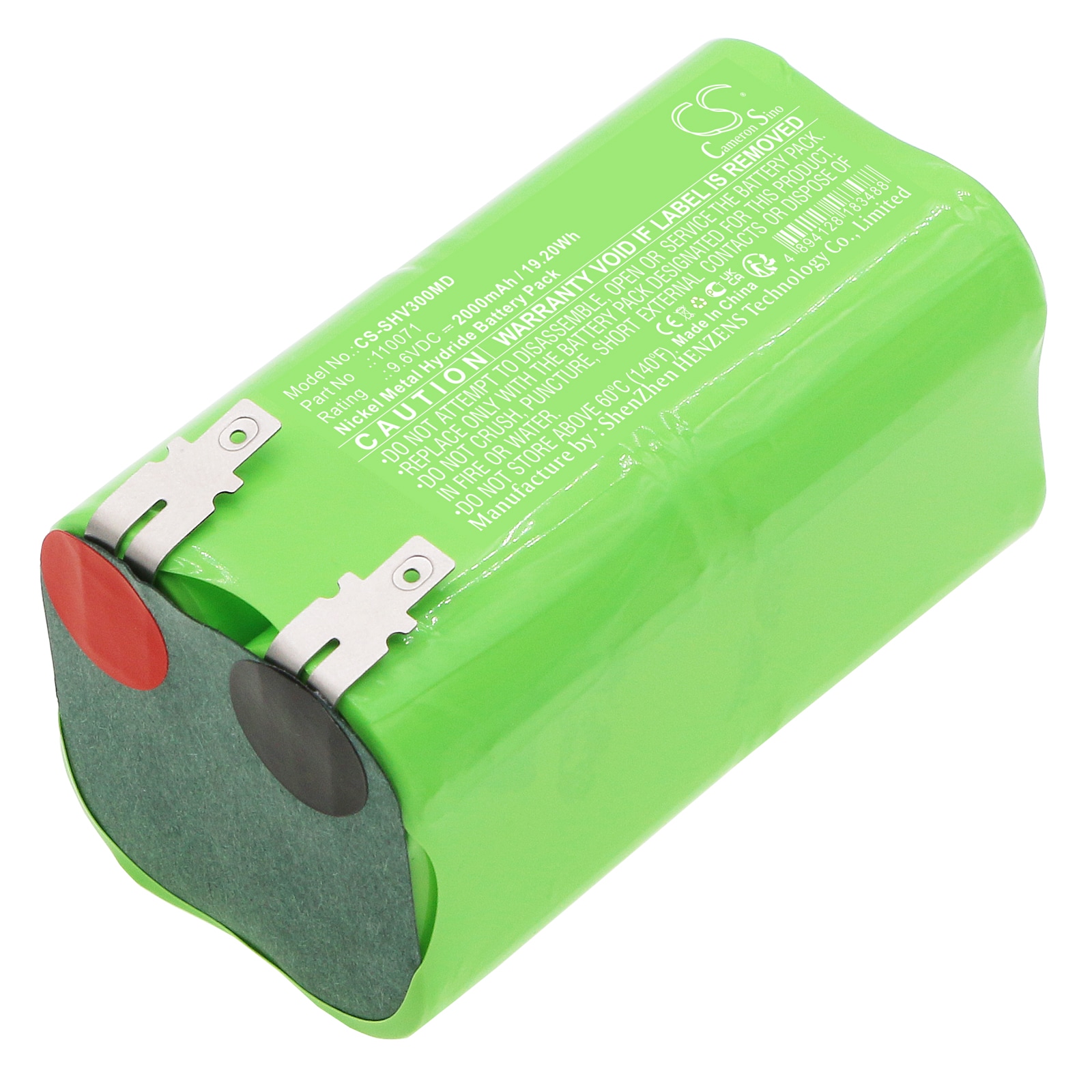 Batteri for medisinsk bruk for Schiller Cardiograph CV3, Cardiograph CV6