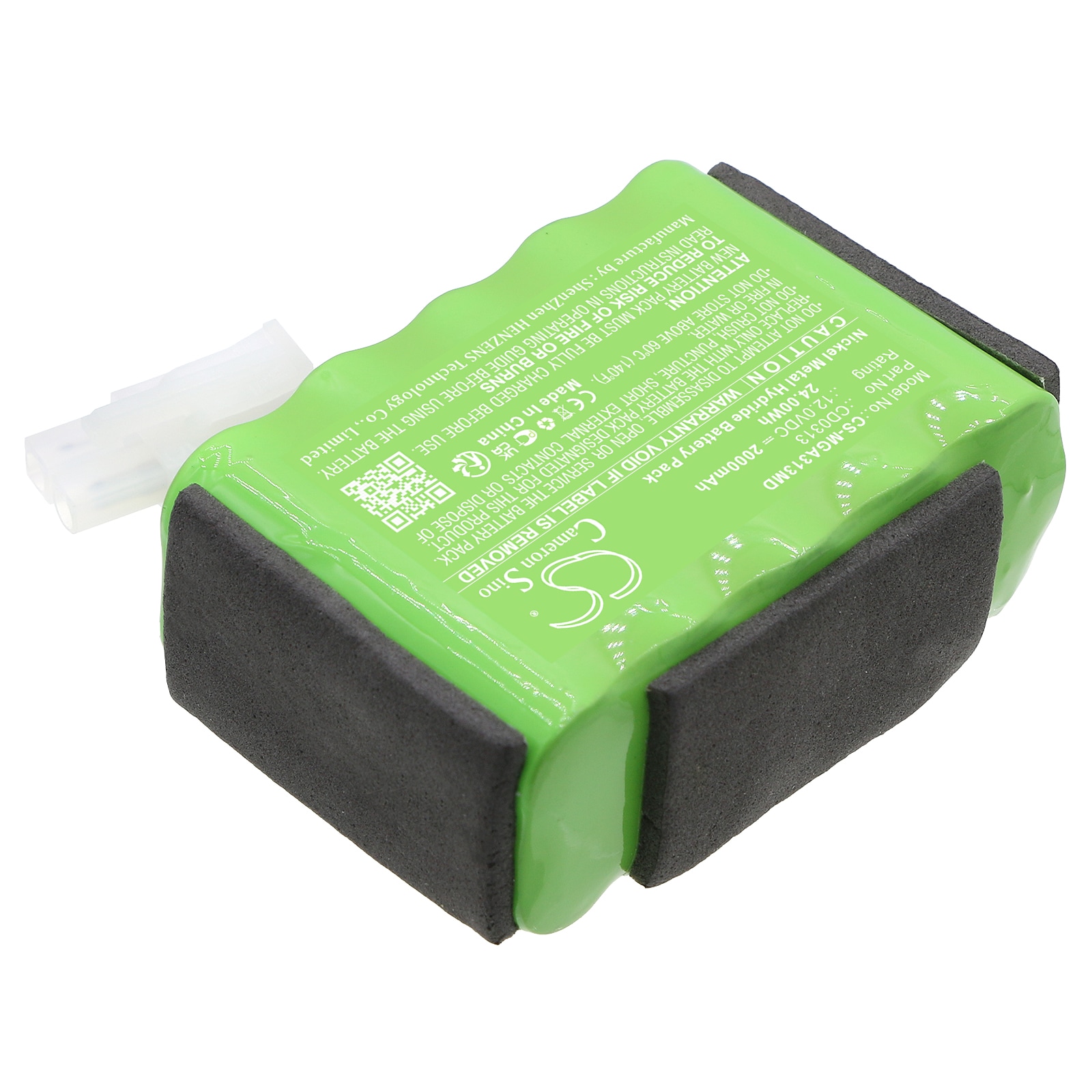 Batteri for medisinsk bruk for Mangar Airflo 12