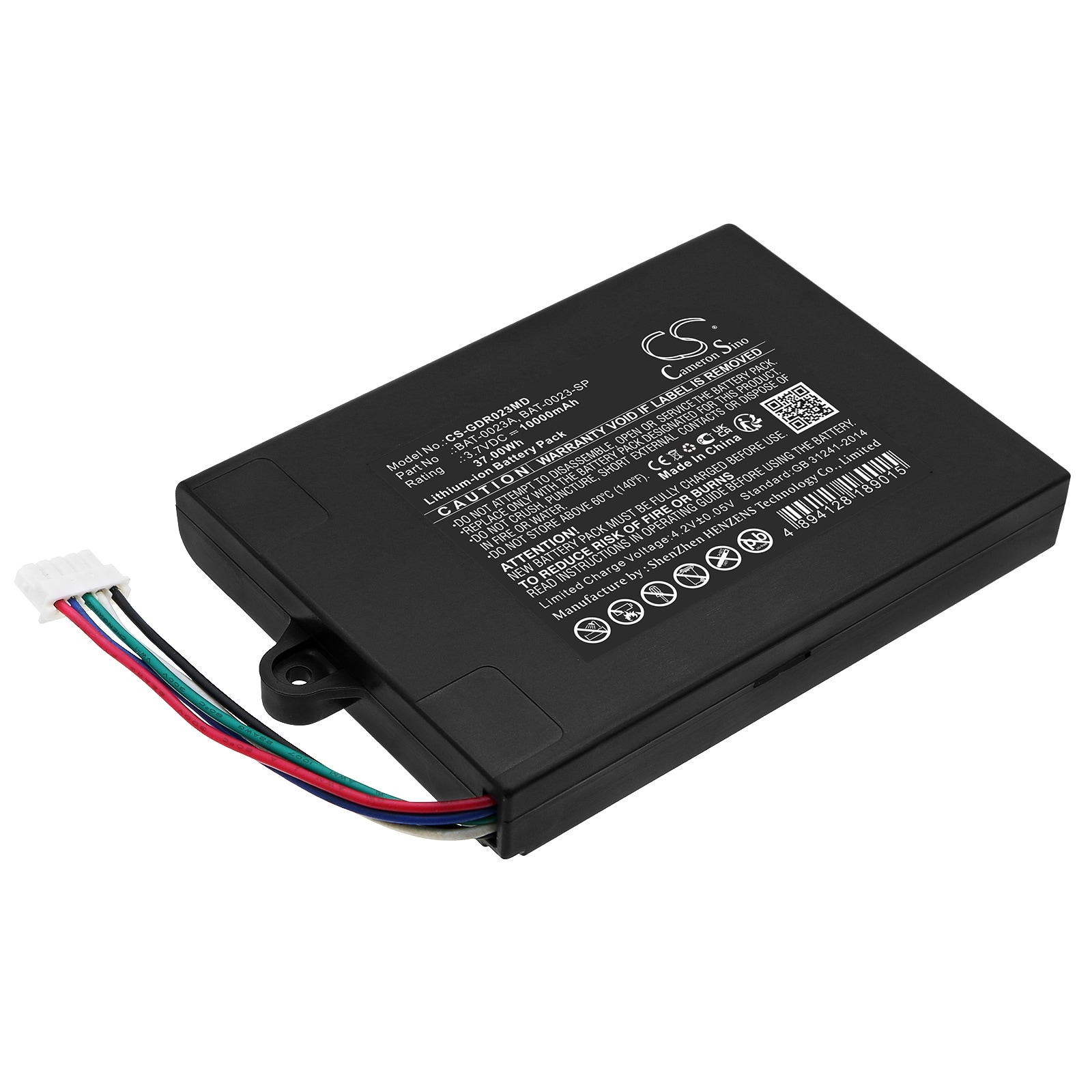Batteri for Medisinsk for Medtronic Ovidien Endoskop Pillcam DR3