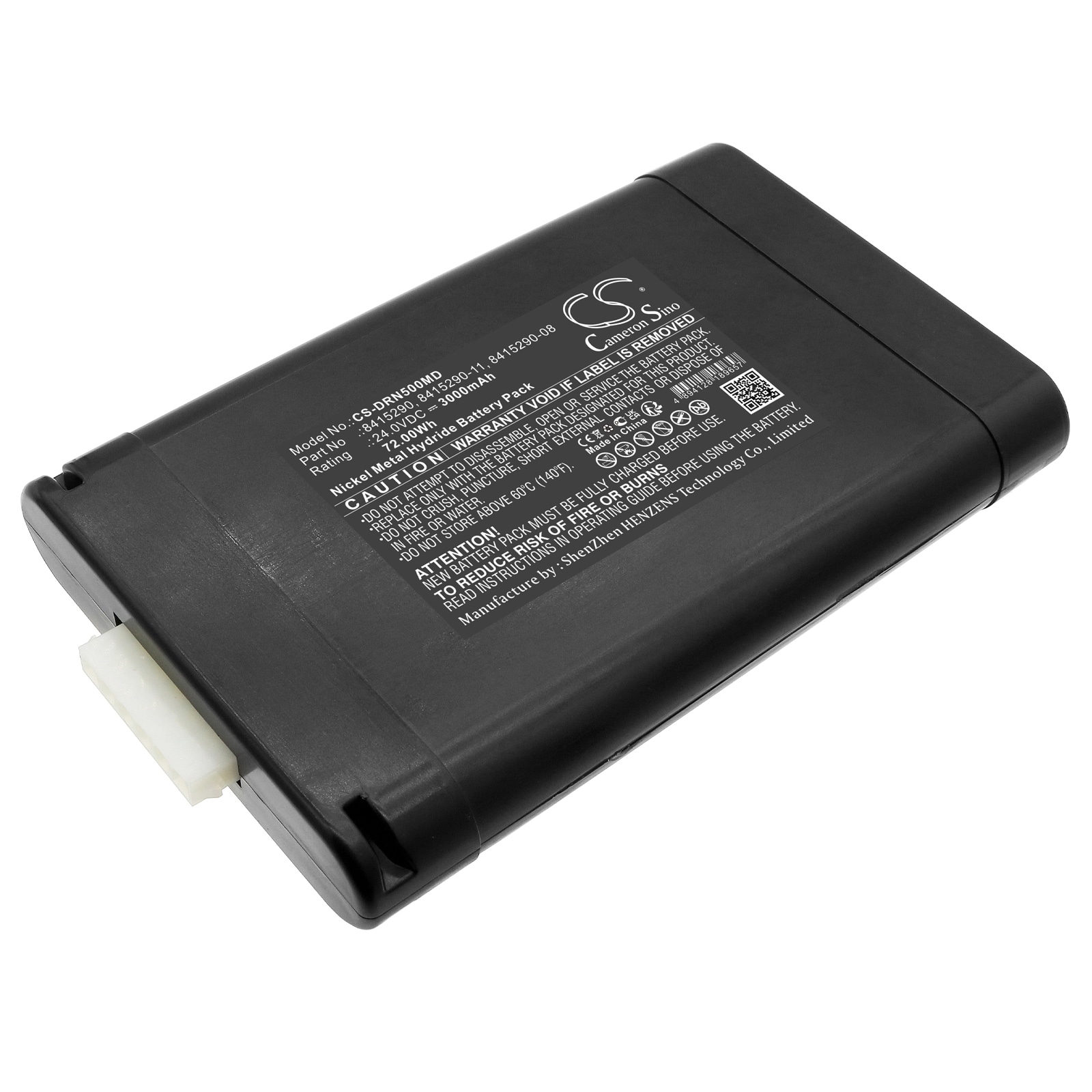 Batteri for medisinsk bruk til Drager Babylog VN500, Monitor c700, Evita V500 osv.