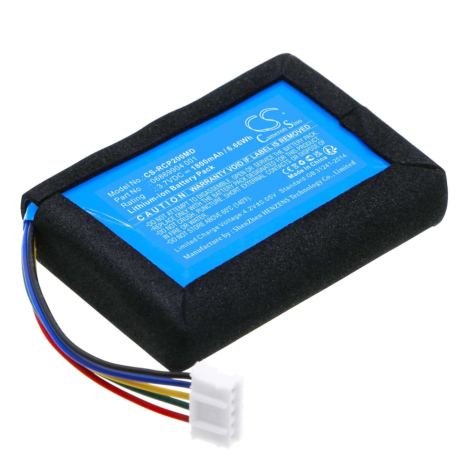 Batteri for medisinsk bruk for Roche POCT 30645-00, CoaguChek Pro 2, CoaguChek Pro II