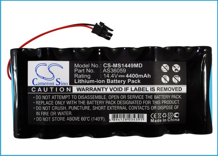 Batteri for medisinsk bruk til Critikon-systemene Dinamap Plus 8710, Dinamap Plus 8720