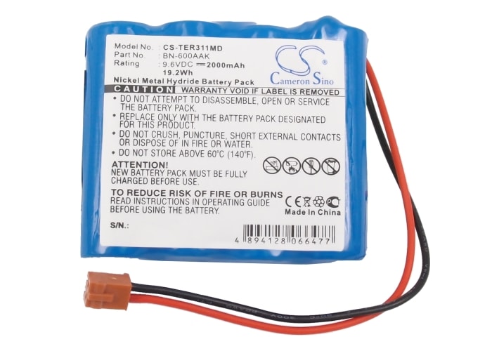 Batteri for medisinsk bruk for Terumo TE-331, TE-312, TE-332 osv.
