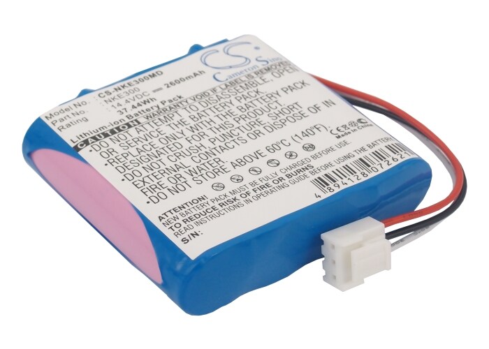 Batteri for medisinsk bruk for Nihon Kohden Edan SE-300A, Edan SE-300B