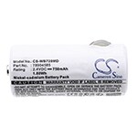 Batteri for medisinsk bruk til Welch-Allyn 72100, 617, 717 osv.