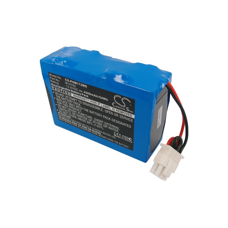 Batteri for medisinsk bruk for Philips M1722A/B, M1723A/B, M1724XE og andre.