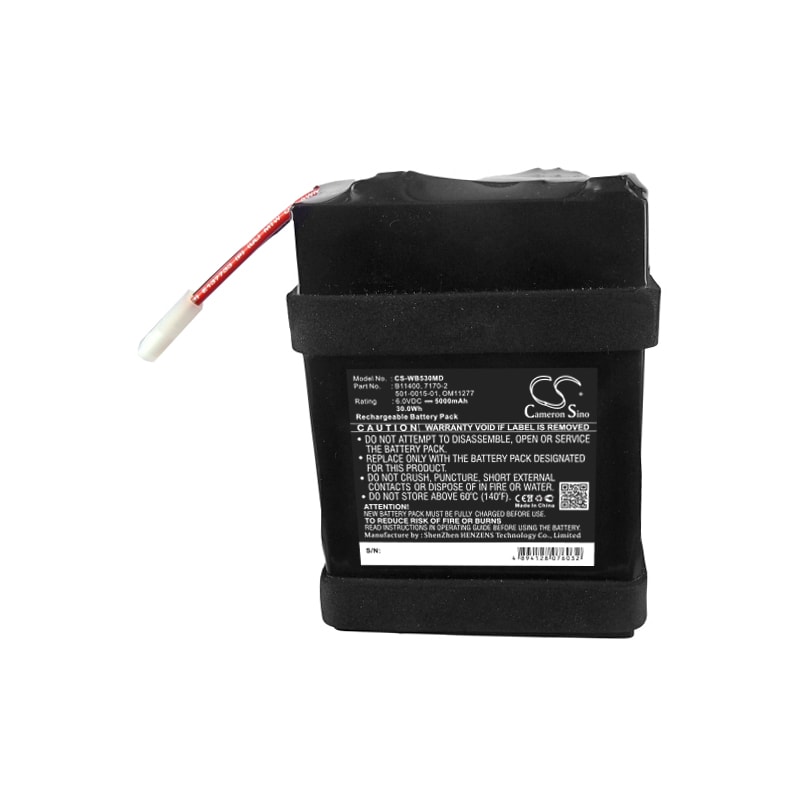 Batteri for medisinsk utstyr til Schiller America 300 Vital Signs Monitor og andre