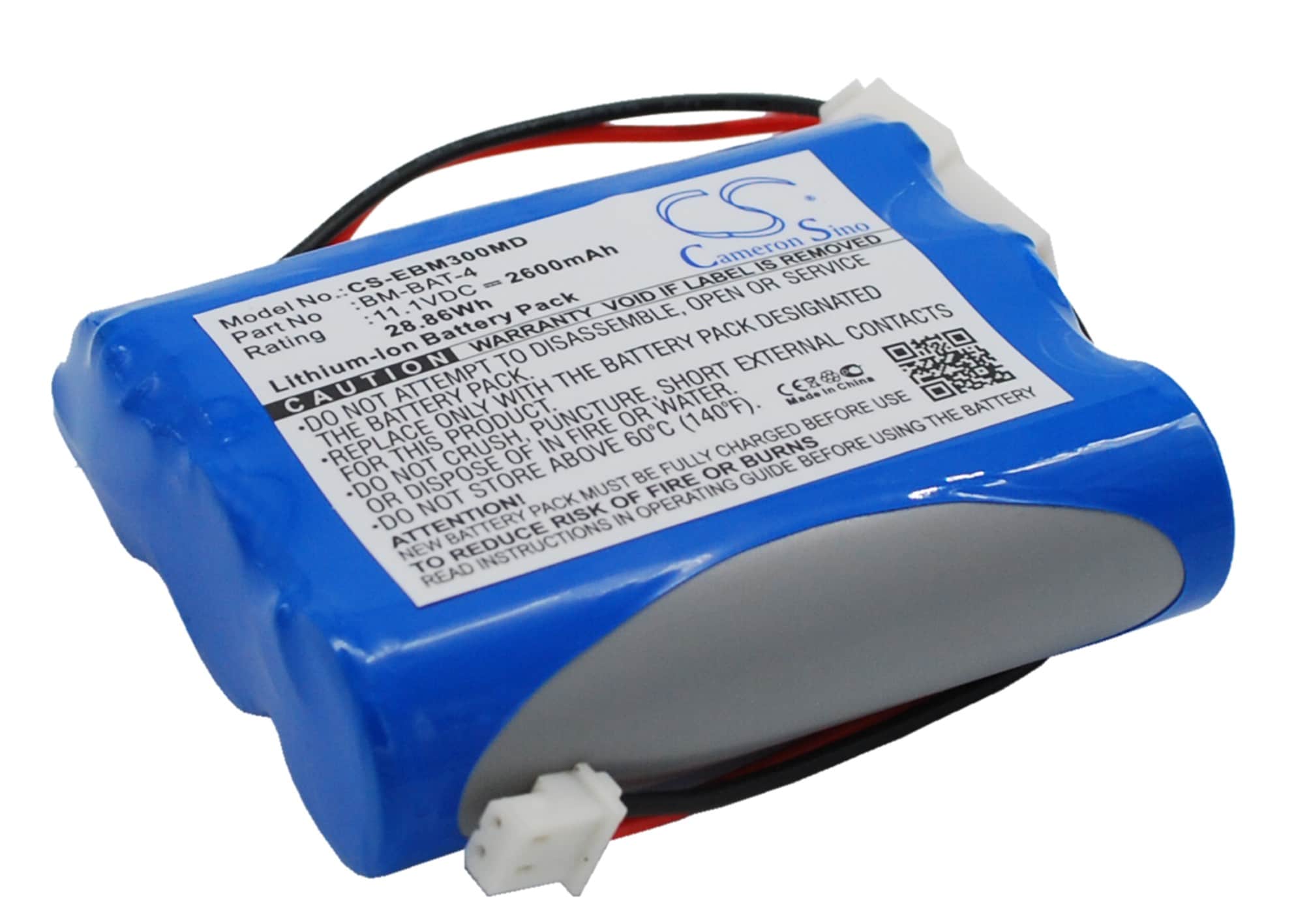 Batteri for medisinsk for GIMA BM3, BM3 Plus, BM5