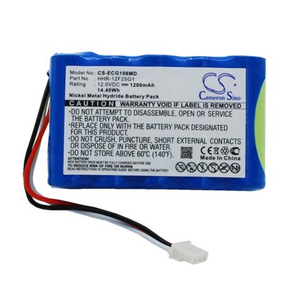 Batteri for medisinsk bruk til Kenz Cardico ECG-108, ECG-110