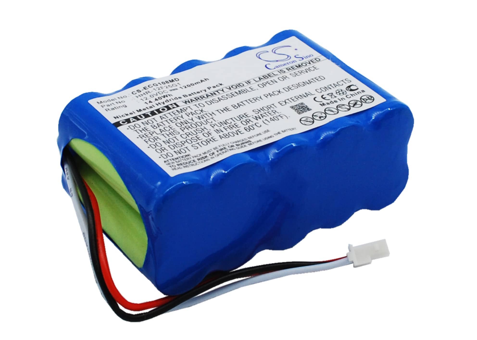 Batteri for medisinsk bruk til Kenz Cardico ECG-108, ECG-110