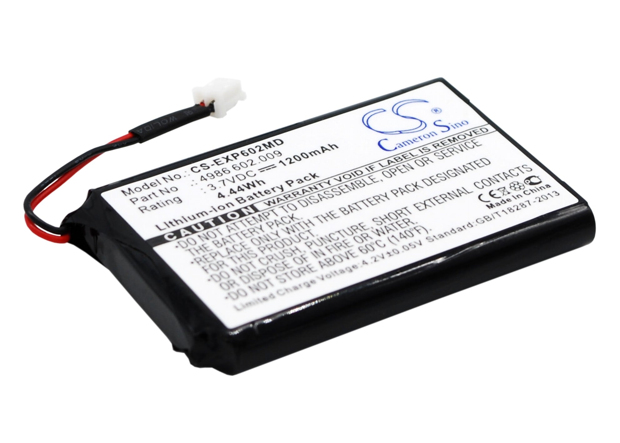 Batteri for medisinsk bruk for Eppendorf Stream, Xstream, Repeater E3 osv.