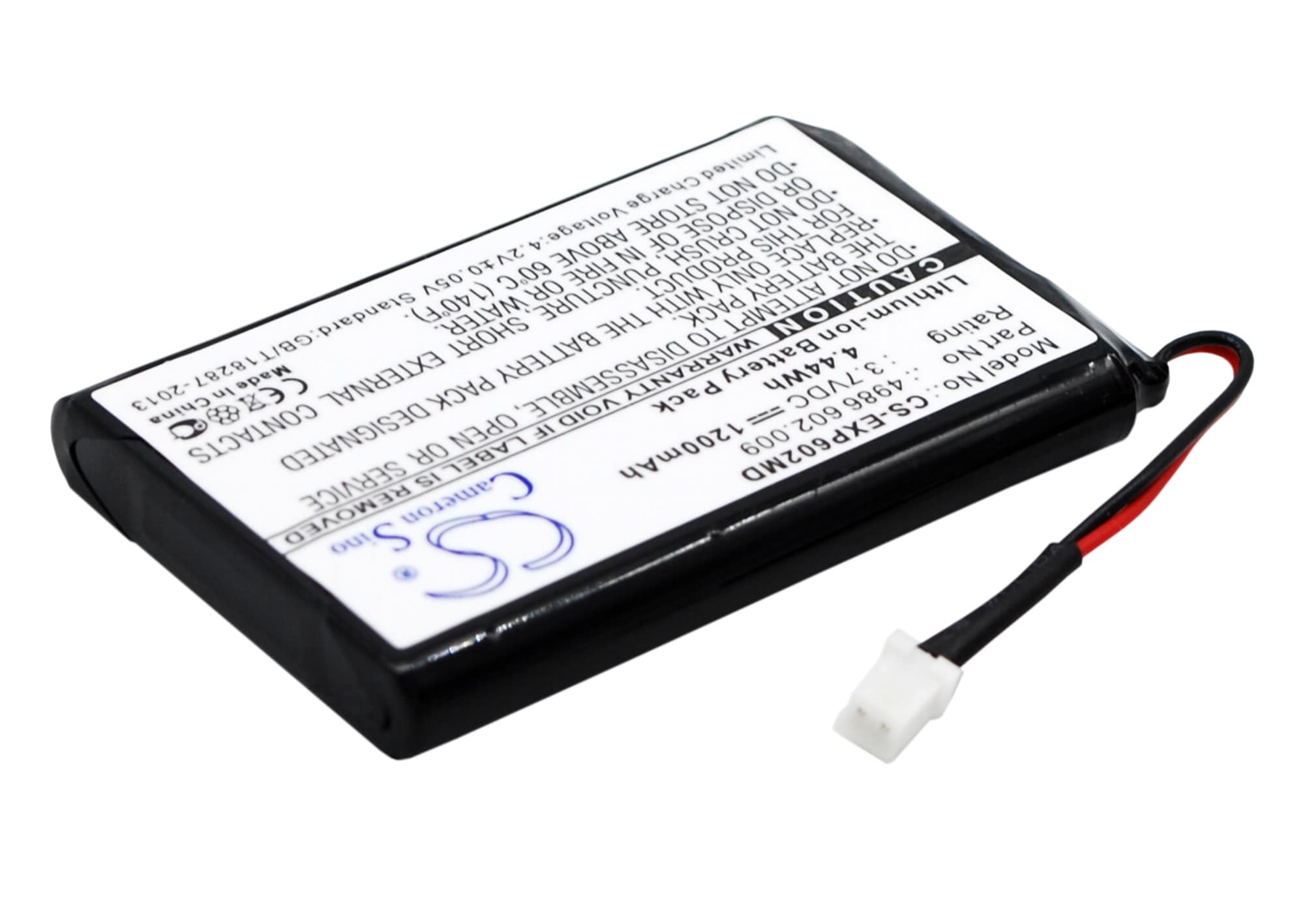 Batteri for medisinsk bruk for Eppendorf Stream, Xstream, Repeater E3 osv.