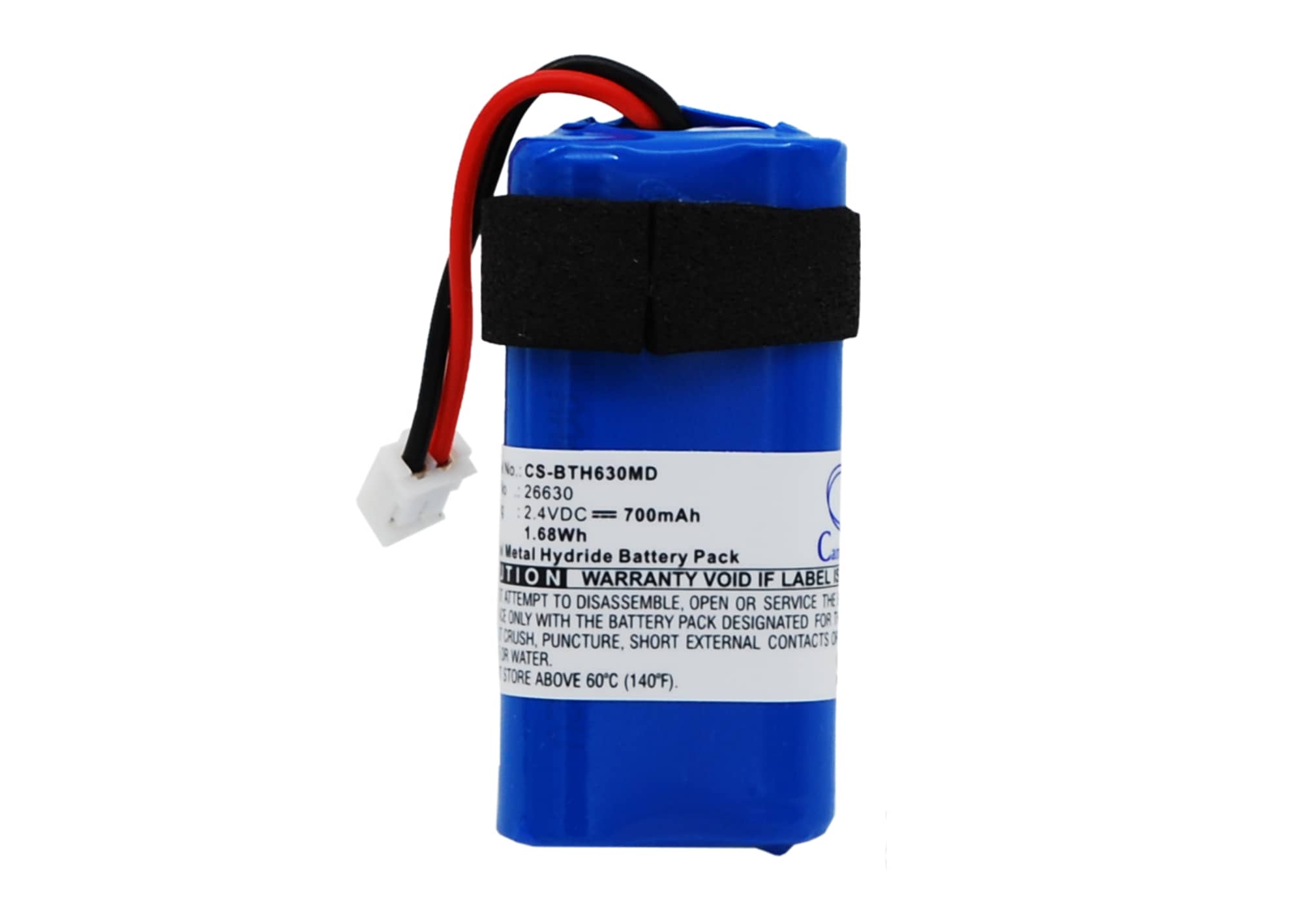 Batteri for medisinsk bruk for BrandTech accu-jet pro, 26630 Pipette Controller