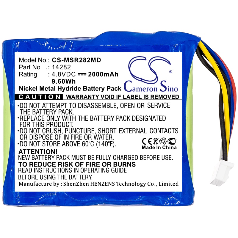 Batteri for medisinsk bruk for Masimo Rainbow, Radical-7