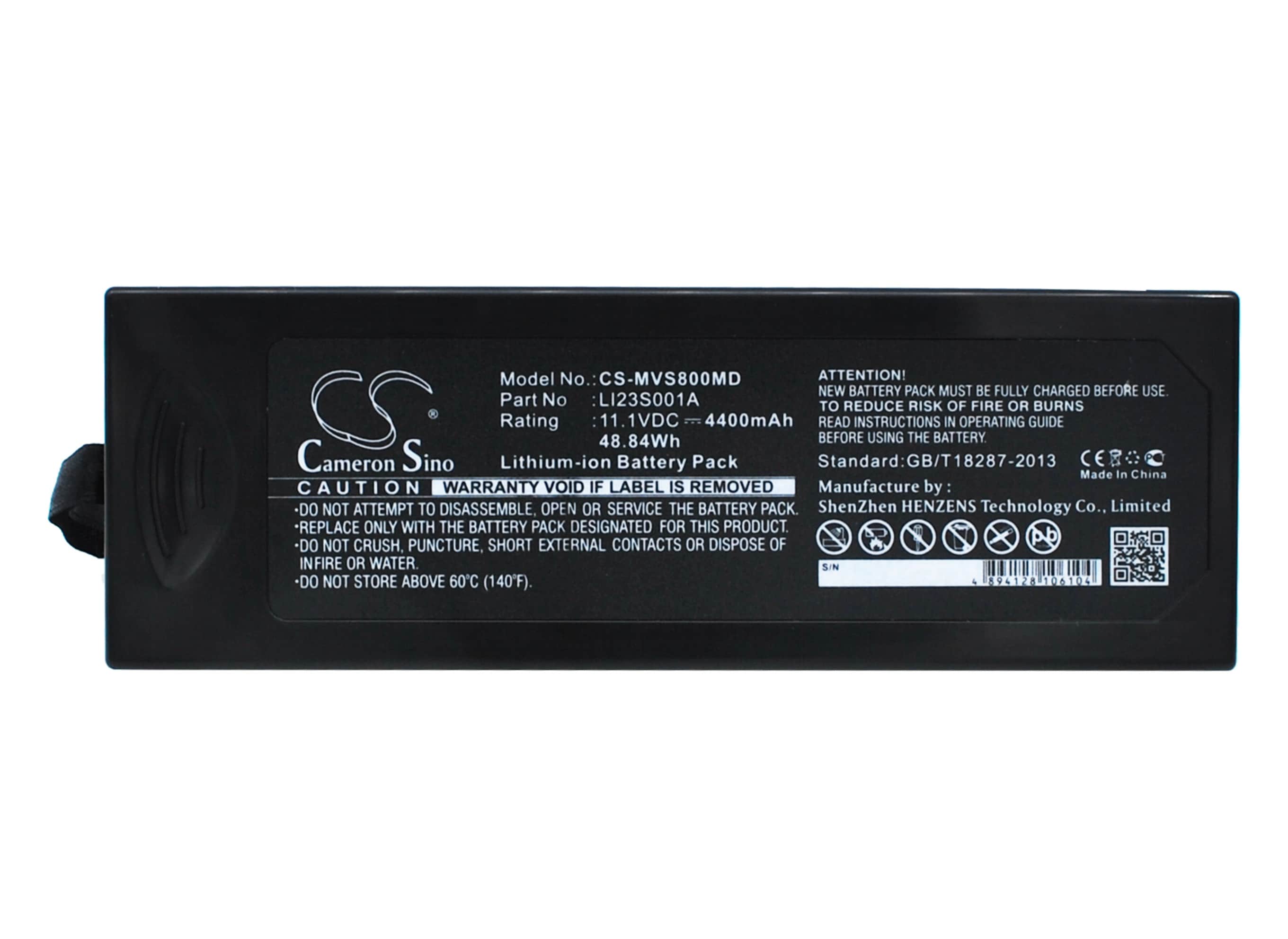 Batteri for medisinsk bruk for Mindray VS800, VS-800, WATO EX-20 osv.