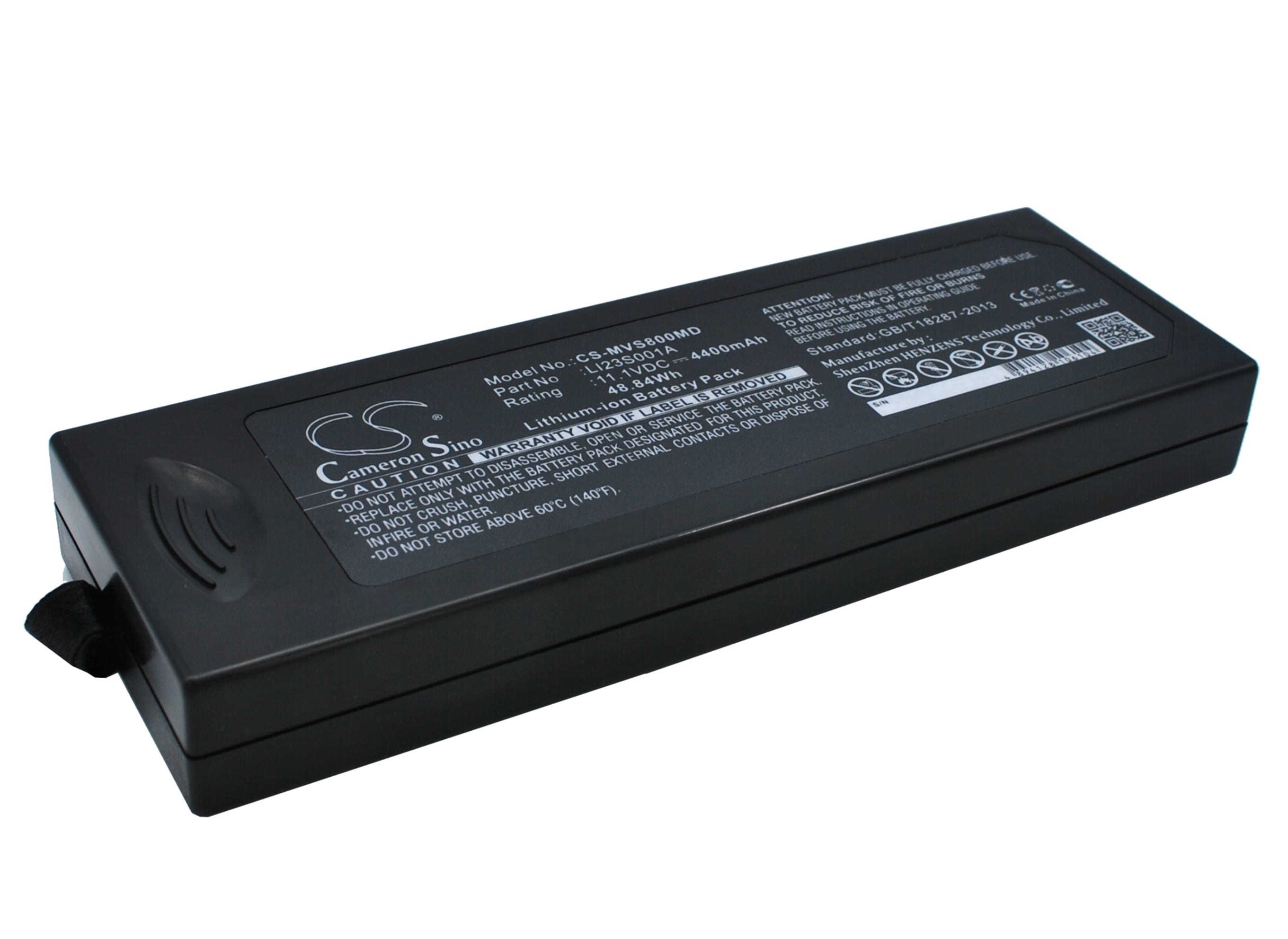 Batteri for medisinsk bruk for Mindray VS800, VS-800, WATO EX-20 osv.