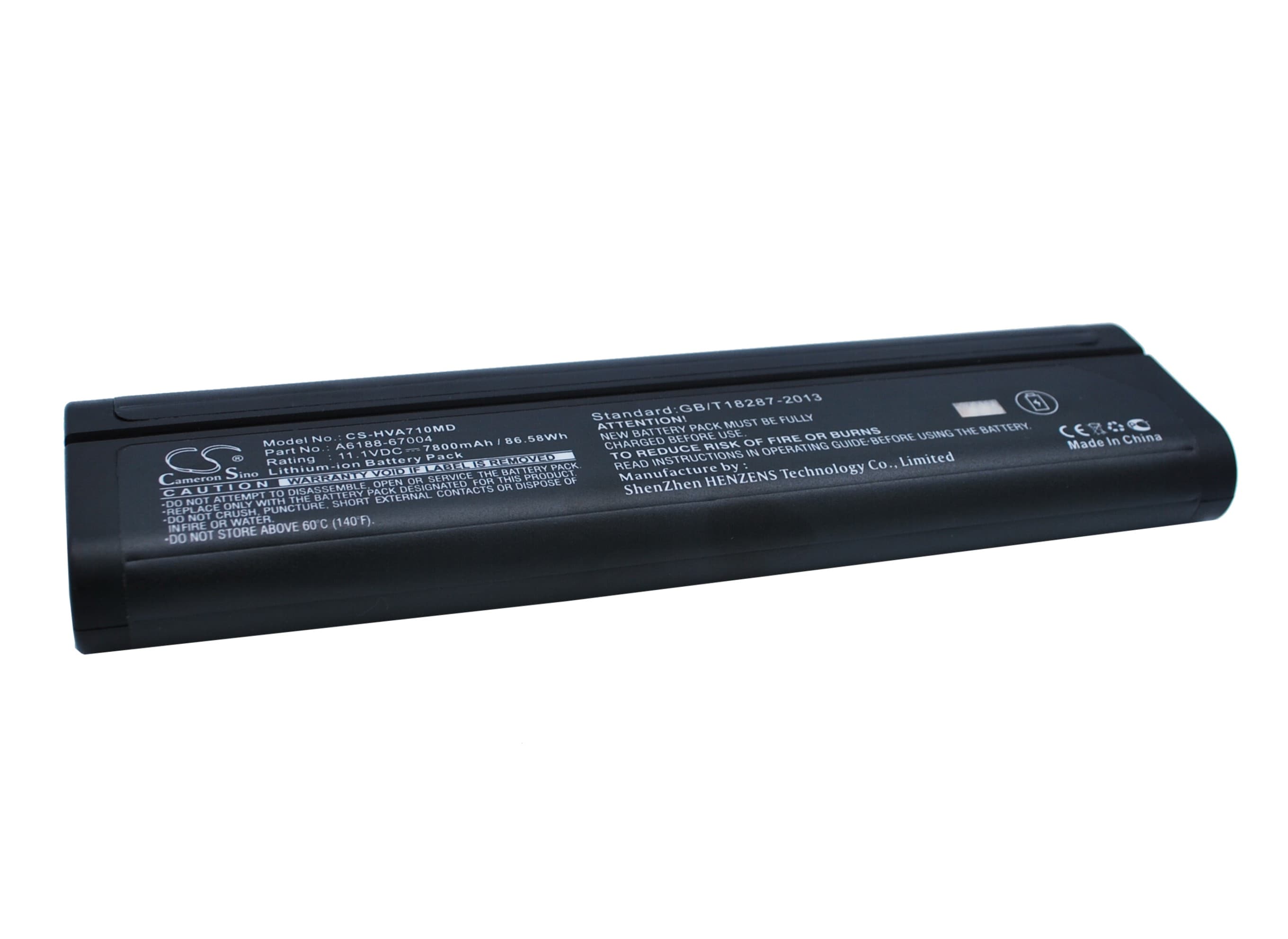 Batteri for medisinsk bruk for Yokogawa AQ7282A, AQ7283A, AQ7284A og andre.