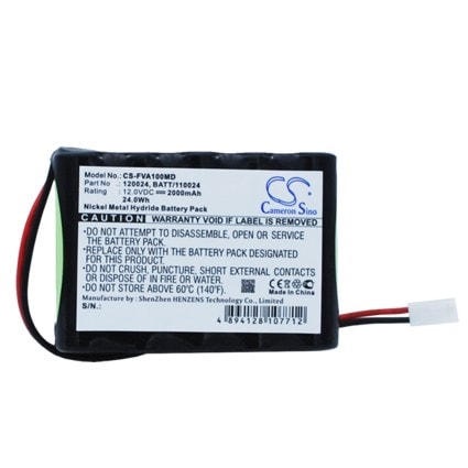 Batteri for medisinsk bruk til Fresenius P-200, VP1000, Vial osv.