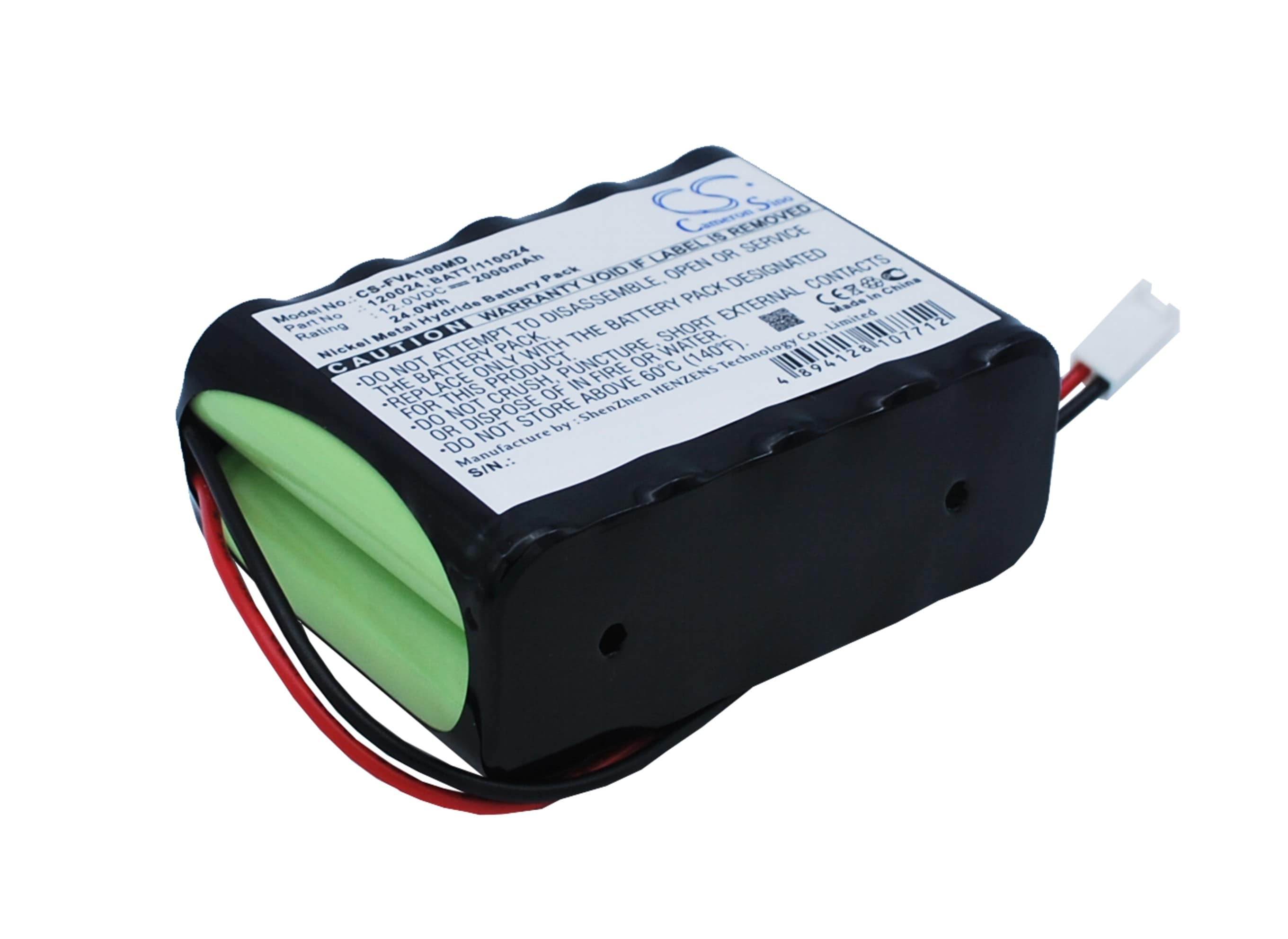 Batteri for medisinsk bruk til Fresenius P-200, VP1000, Vial osv.