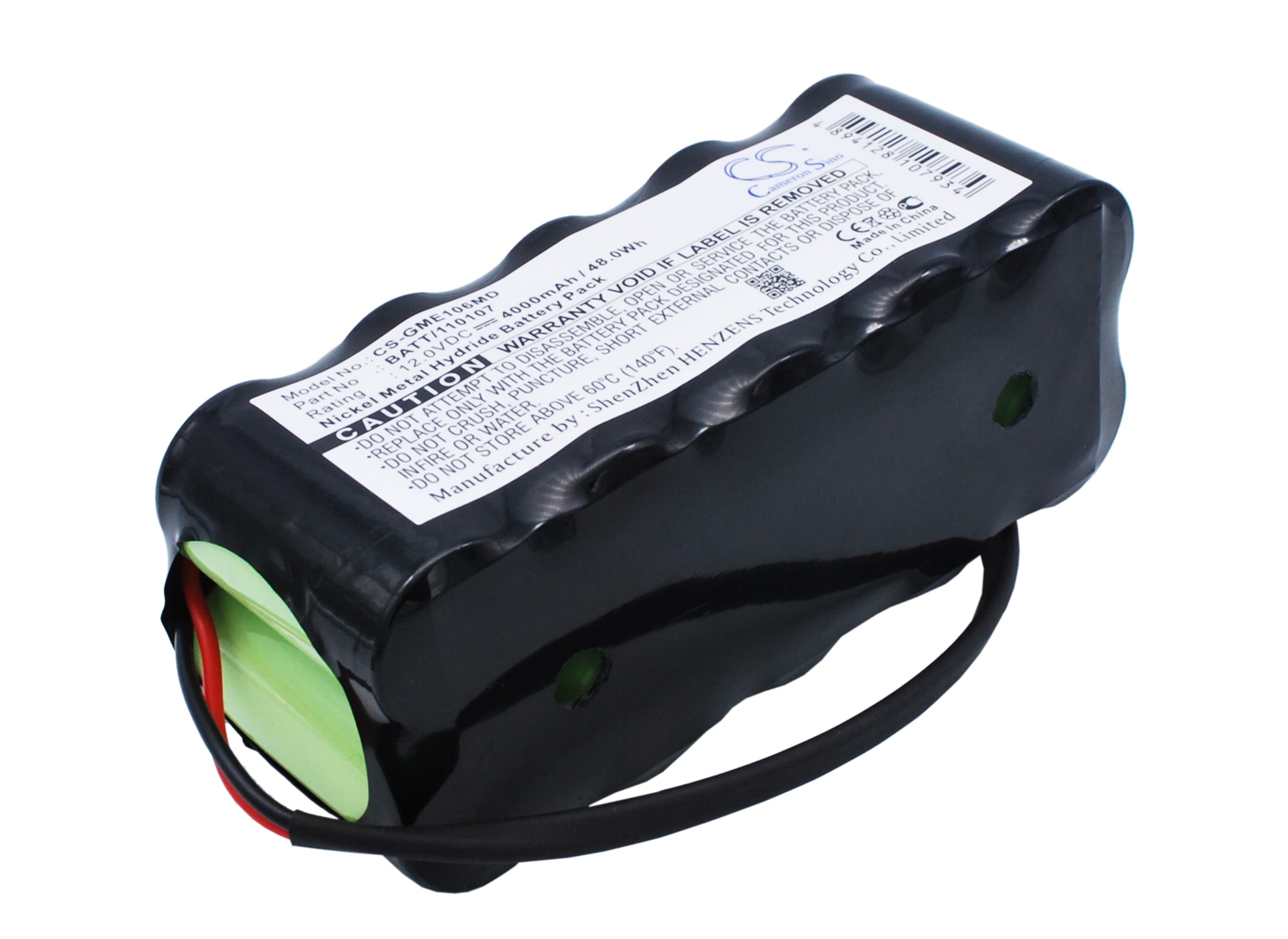 Batteri for medisinsk utstyr til Marquette Dash 1000