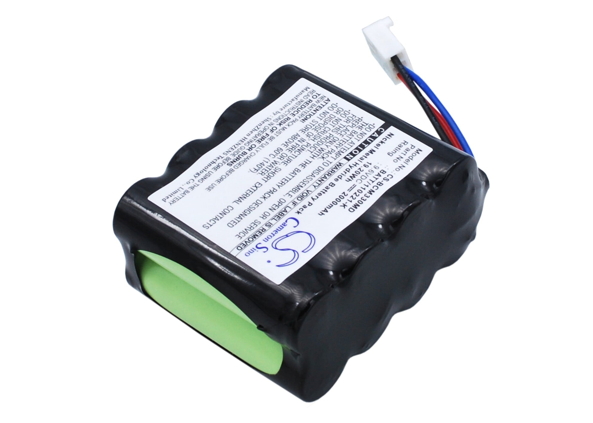 Batteri for medisinsk bruk til Smiths Capnocheck, 3303, AD700 osv.