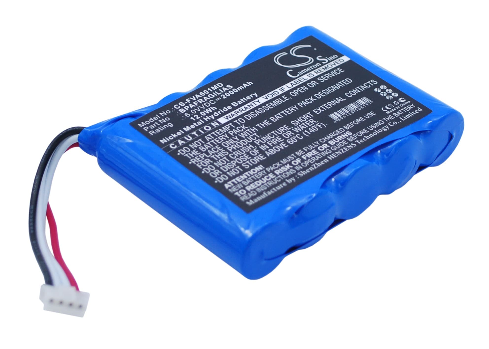 Batteri til medisinsk bruk for Fresenius Agilia, sprøytepumpe Injectomat Agilia og andre.