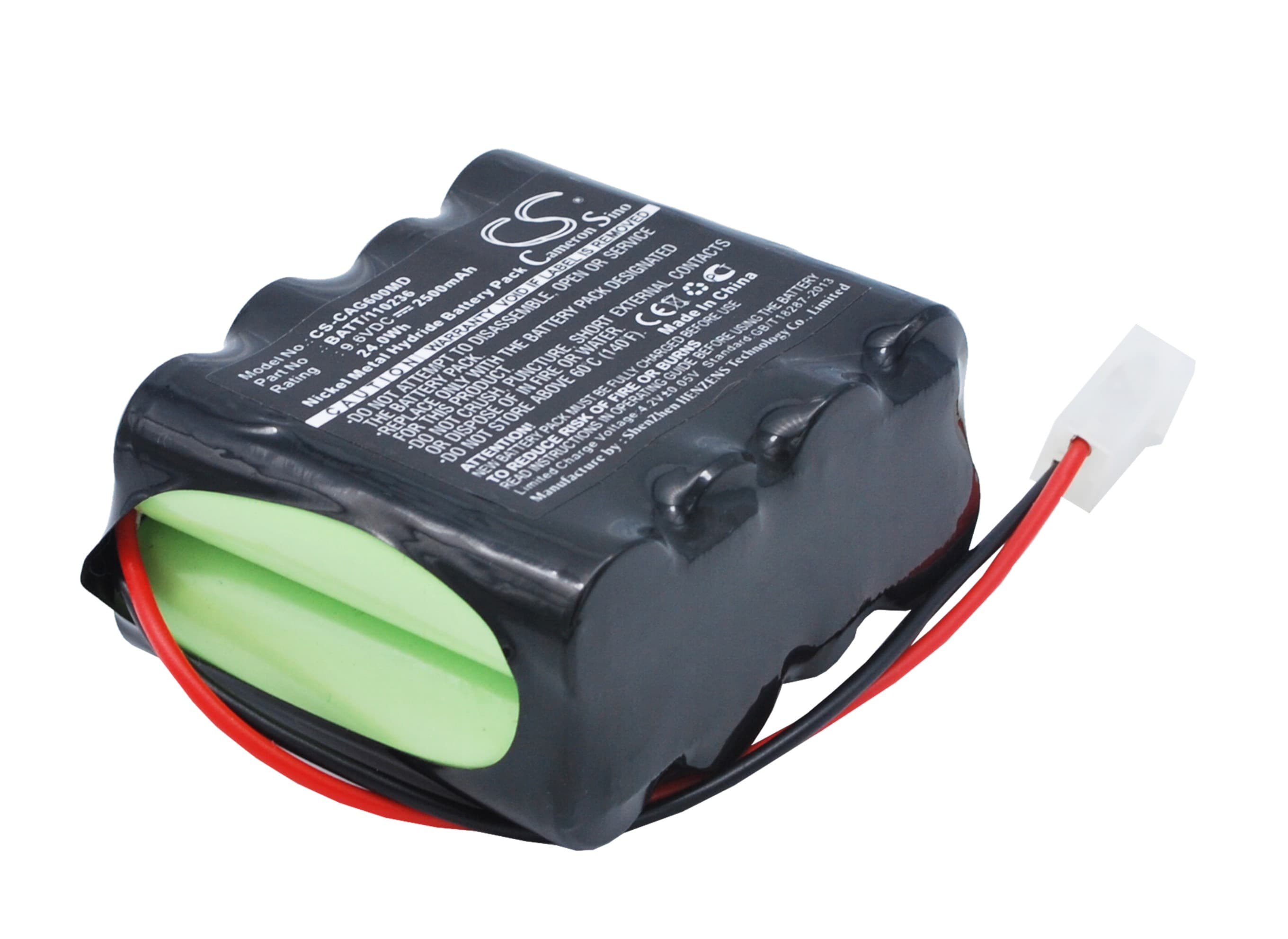 Batteri til Medical for Colson ECG Cardiette AR600