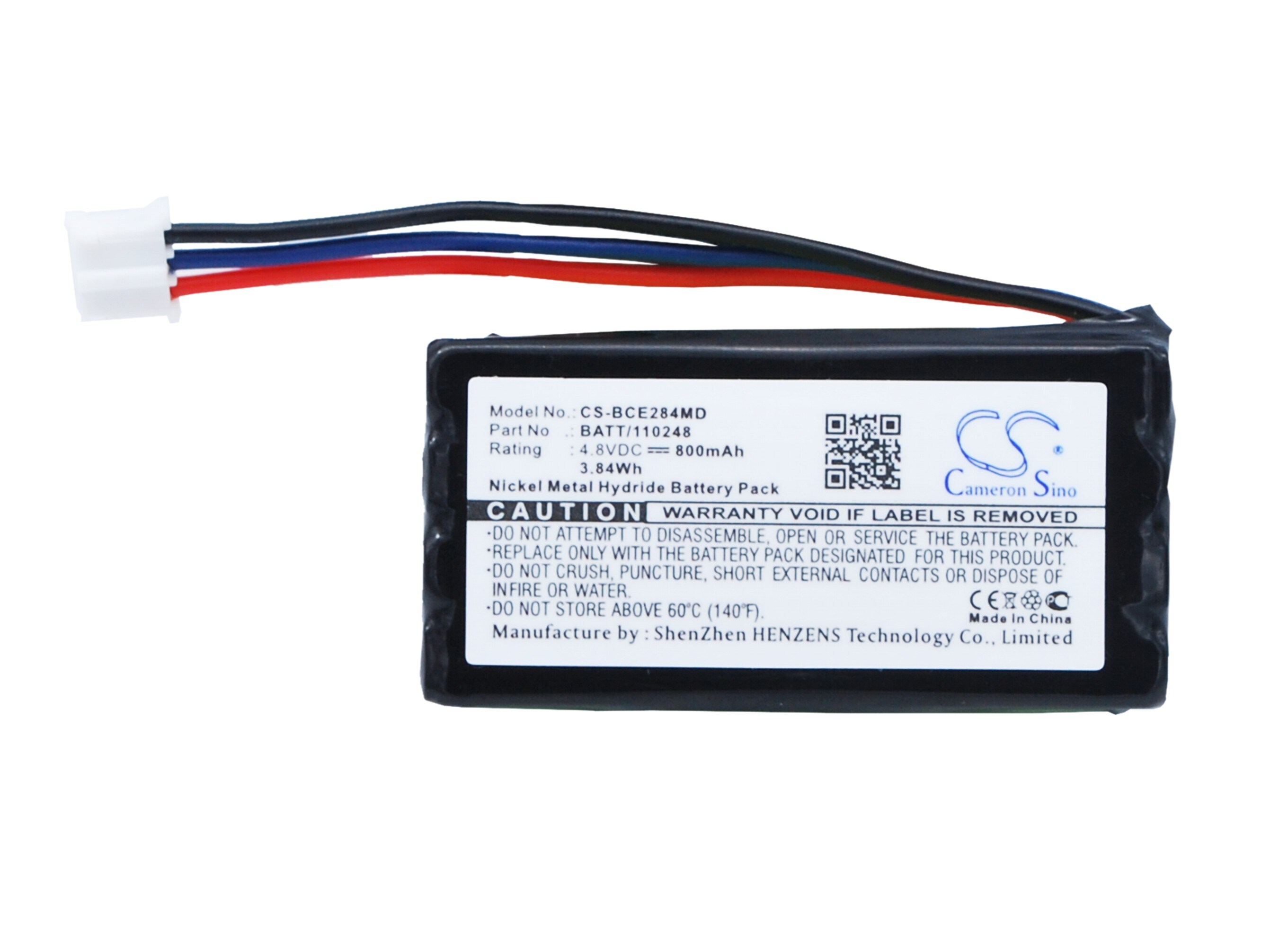 Batteri for Medisinsk for Biocam Dermogenius Basic, håndlupe dermogenius basic
