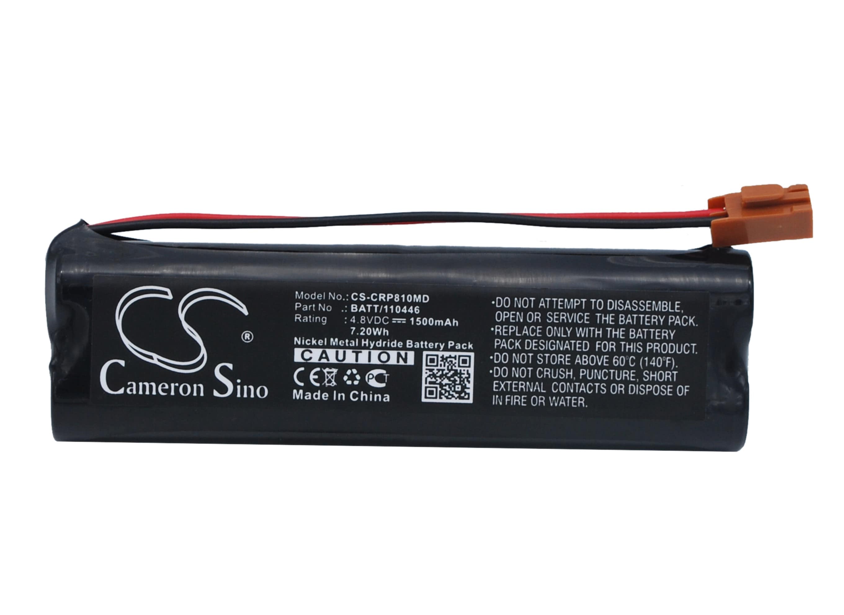 Batteri for medisinsk bruk for Criticon Dinamap P81, Dinamap P81T
