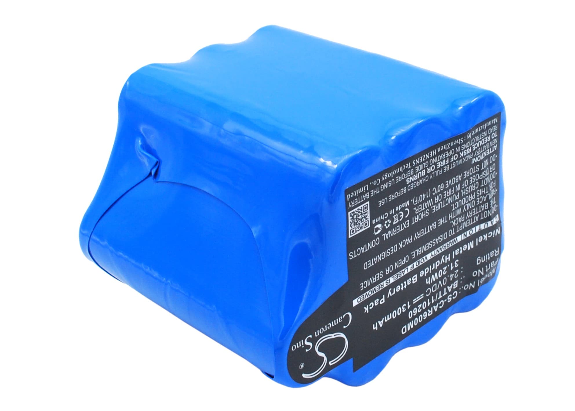 Batteri for medisinsk bruk til Cardioline EKG Delta 60, EKG Delta 60Plus, EKG Delta 60+ og andre.