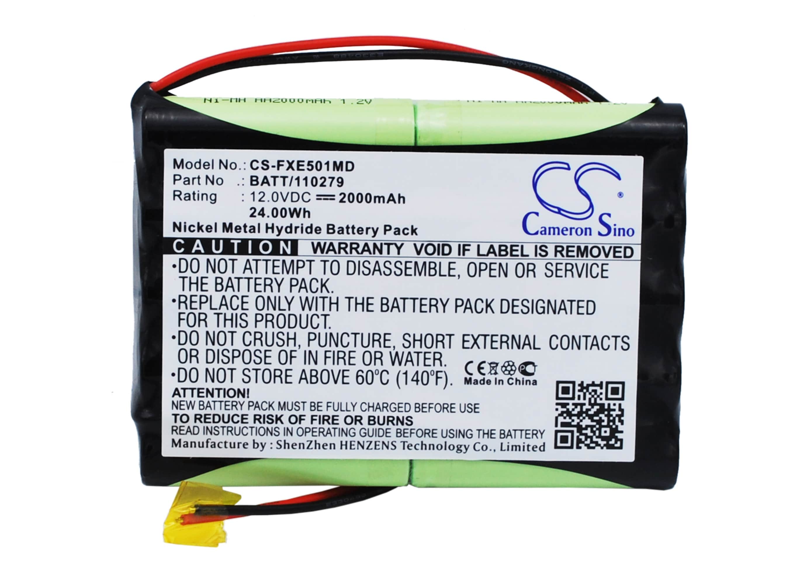 Batteri for medisinsk for Fukuda Cardisuny ME501BX EKG-analysator