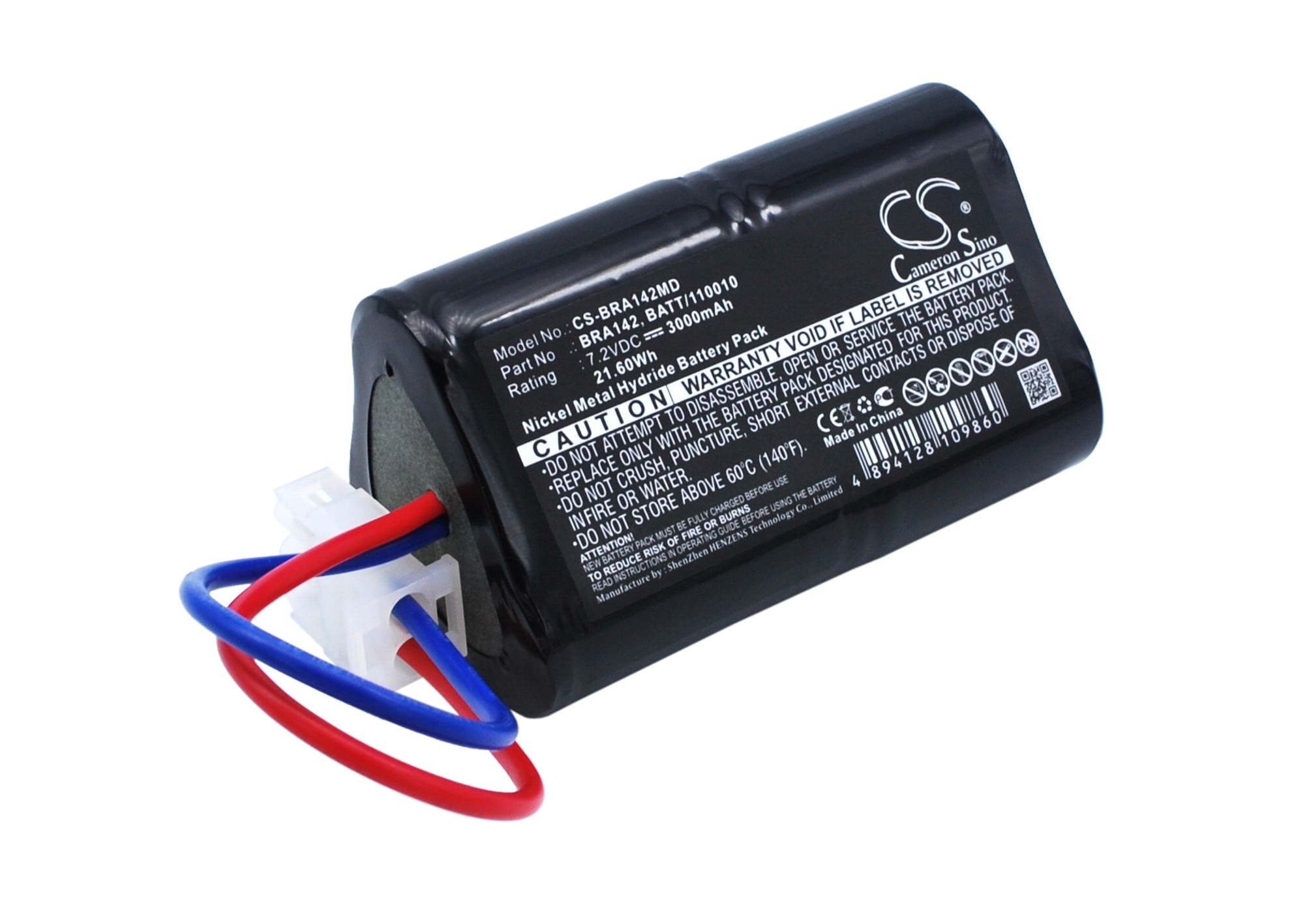 Batteri for medisinsk for Braun Perfusor FT91, Perfusor F, Perfusor secura P etc.