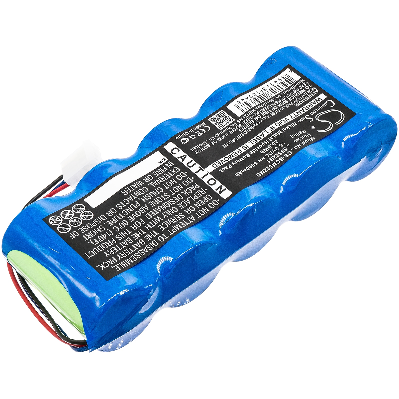 Batteri for medisinsk bruk til BCI Capnocheck plus, Sleeo CO2 Monitor osv.