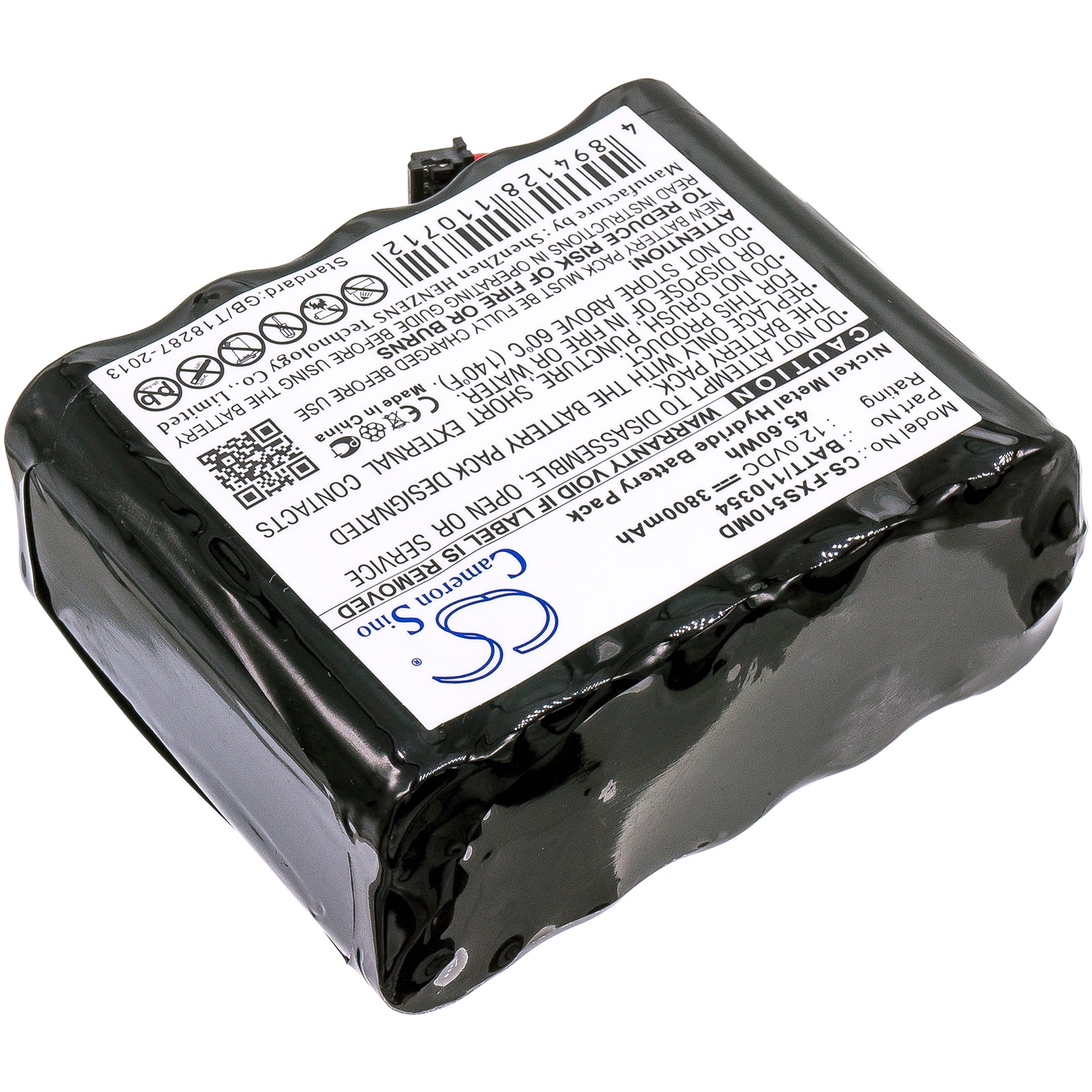 Batteri for medisinsk bruk for Fukuda Monitor DS5100, Denshi 5100 Monitor