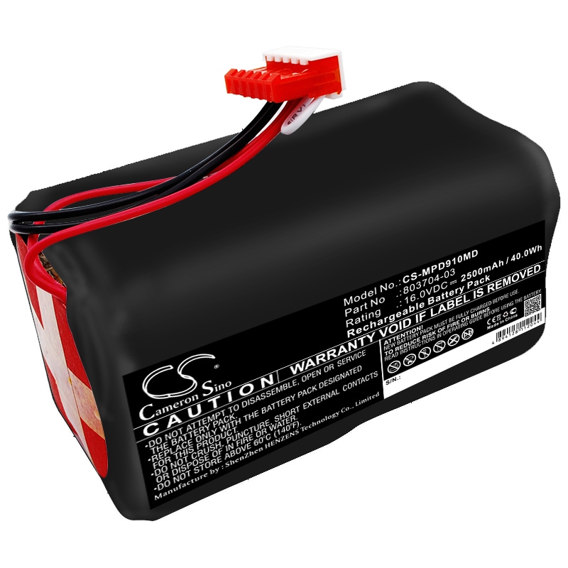 Batteri for medisinsk bruk for Medtronic Physio-Control Lifepak 9 og andre.
