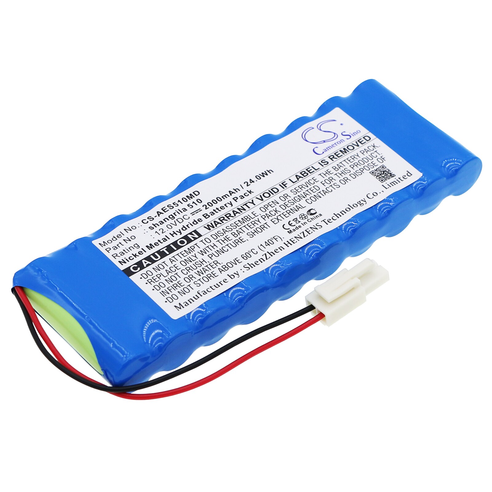 Batteri for medisinsk for Aeonmed shangrila 510