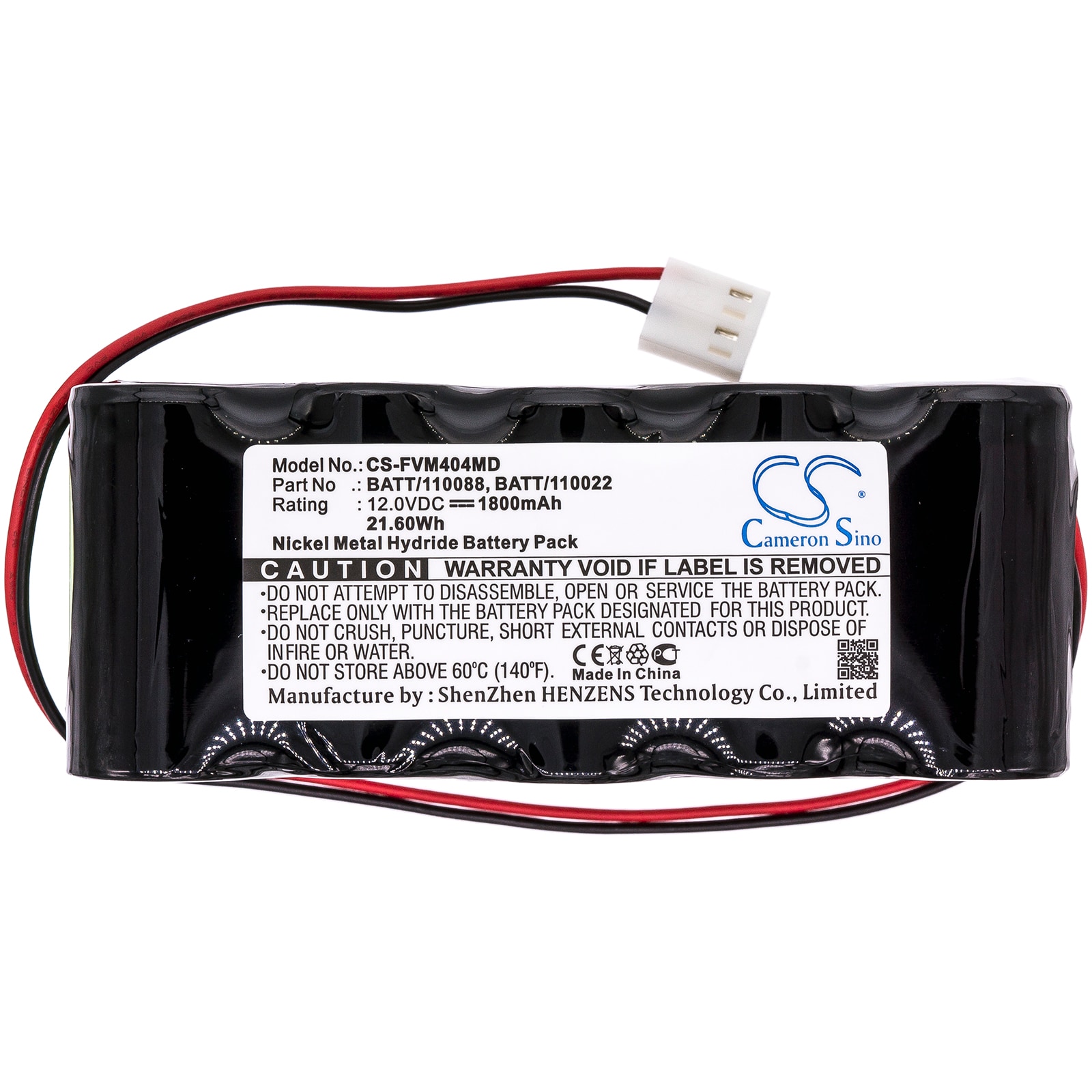 Batteri for medisinsk bruk for Fresenius MCM 404, MCM 504, Volumed VP 2000 og andre.
