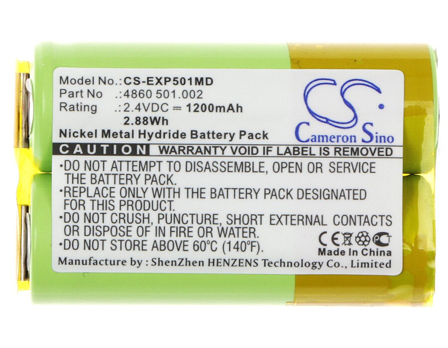Batteri for medisinsk bruk for Eppendorf Research Pro, 4860