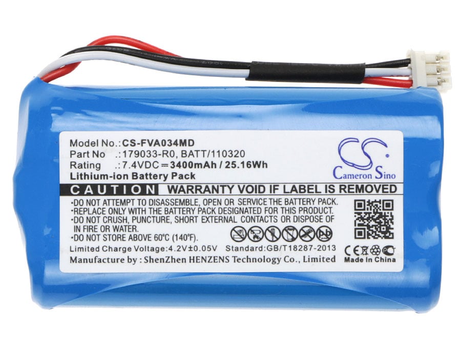 Batteri for medisinsk bruk til Fresenius infusjonspumpe Volumat Agilia og andre.