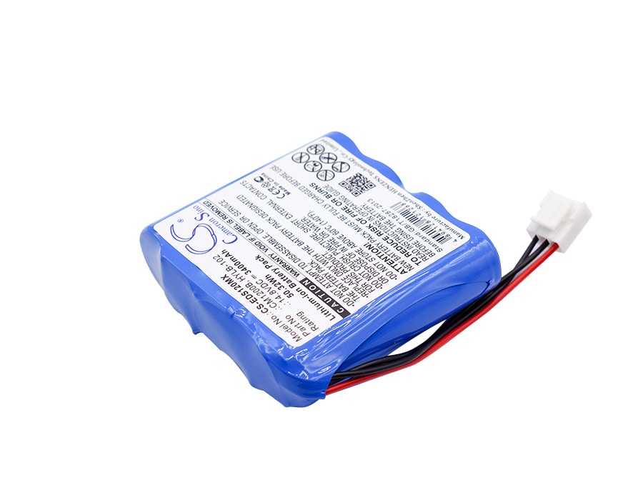 Batteri til medisinsk bruk for MINDRAY DECG-03A, SE-601A, DECG-03A Elcktro Cardiogram etc.