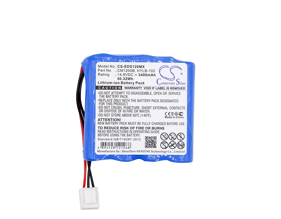 Batteri til medisinsk bruk for MINDRAY DECG-03A, SE-601A, DECG-03A Elcktro Cardiogram etc.