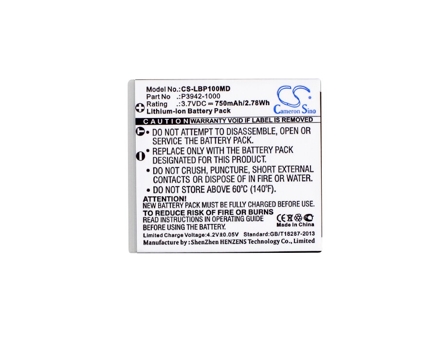 Batteri for medisinsk for Labnet Biopette Plus 100-1000mL