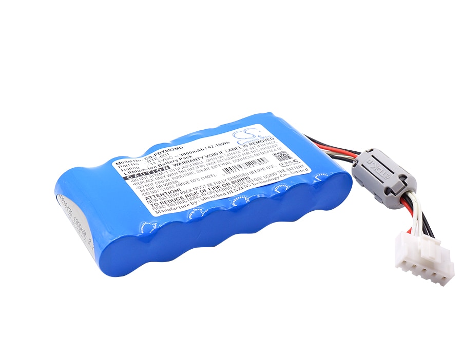 Batteri for medisinsk bruk for Fukuda Cardimax FX-8222, FX-8222, FX-8322 osv.
