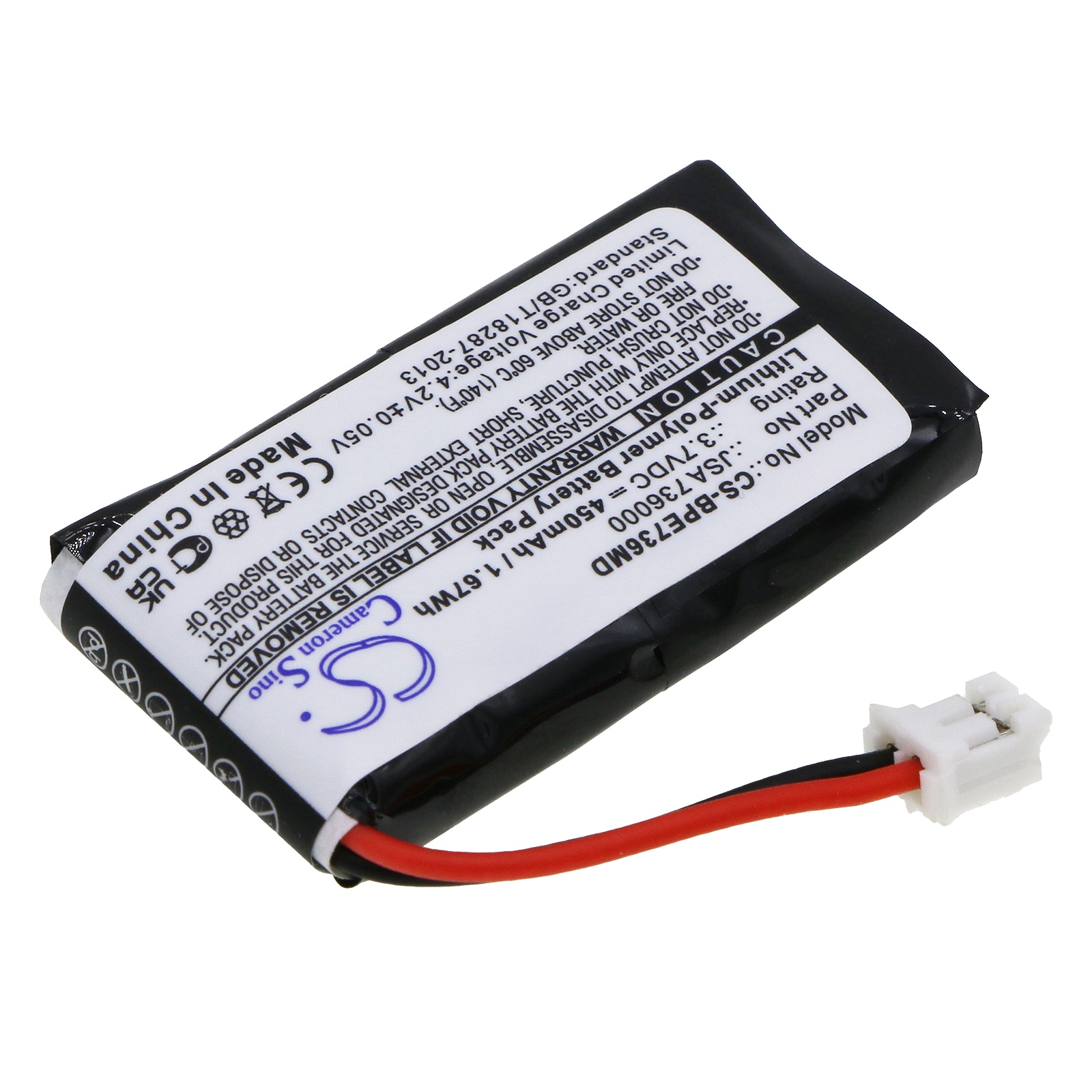 Batteri for medisinsk bruk for Biohit Picus, Picus NxT, flerkanalspipetter