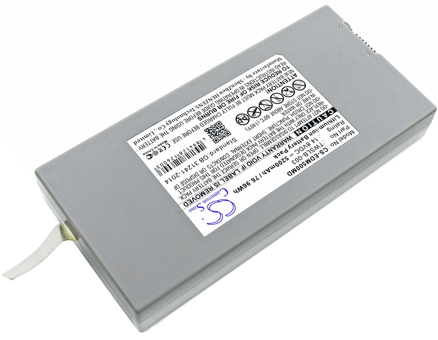 Batteri for medisinsk bruk til Drager Vista 129, Vista F2, Vista V8 osv.