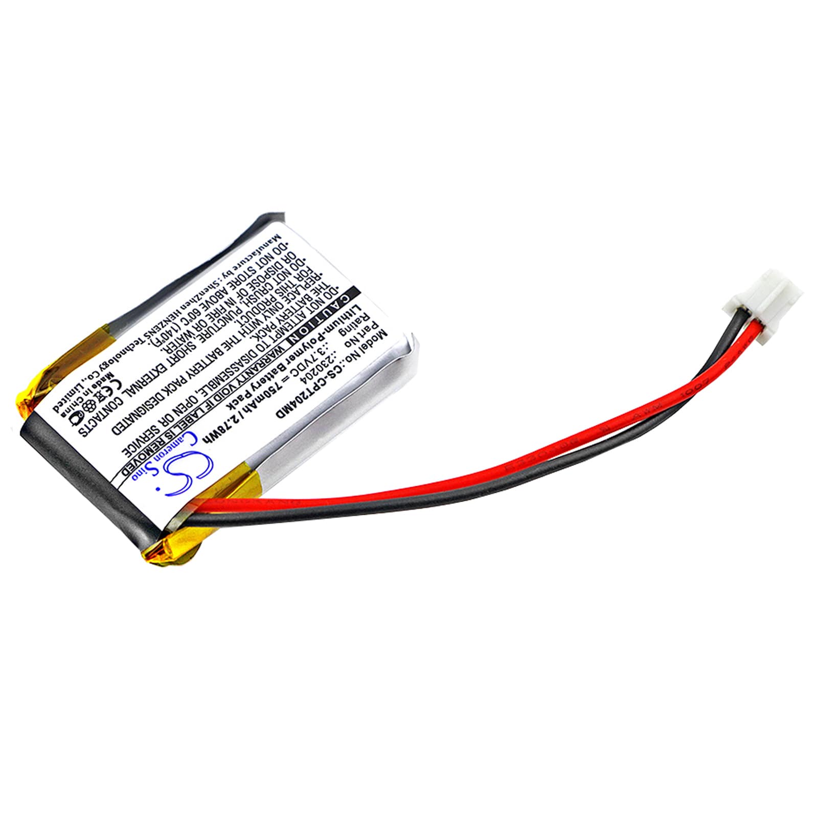 Batteri for medisinsk utstyr til Celltreat Pipet Controller