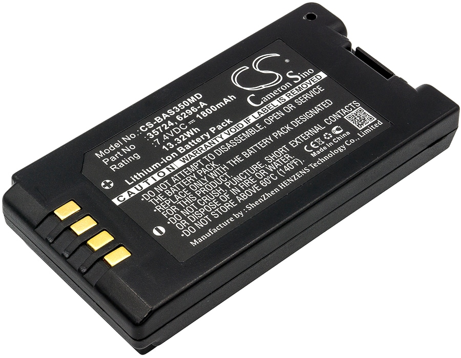 Batteri for medisinsk bruk til Baxter Healthcare Sigma Spectrum Infusion Pumps, 35083 og andre.