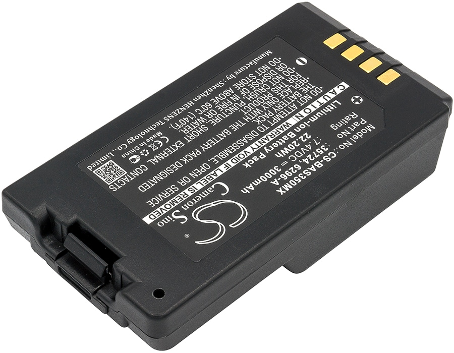 Batteri for medisinsk bruk til Baxter Healthcare Sigma Spectrum Infusion Pumps, 35083 og andre.